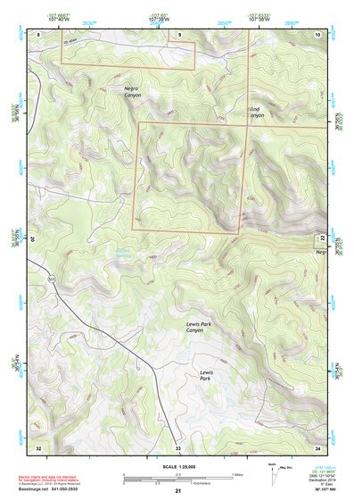 36107NW Page 21 Navajo Reservoir Topo Preview 1
