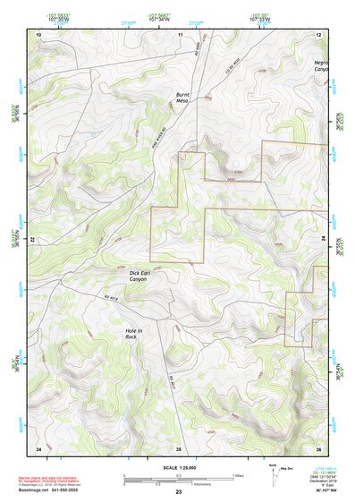 36107NW Page 23 Navajo Reservoir Topo Preview 1