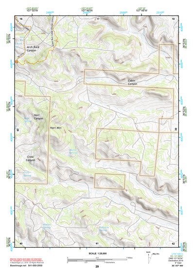 36107NW Page 29 Navajo Reservoir Topo Preview 1