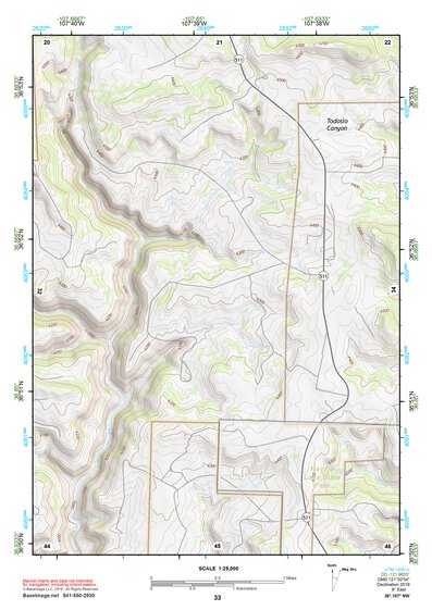 36107NW Page 33 Navajo Reservoir Topo Preview 1