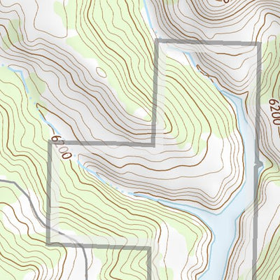 36107NW Page 35 Navajo Reservoir Topo Preview 3