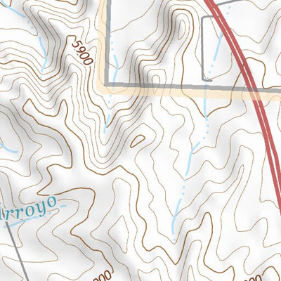 36107NW Page 37 Navajo Reservoir Topo Preview 3