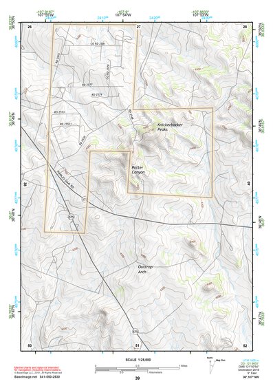 36107NW Page 39 Navajo Reservoir Topo Preview 1