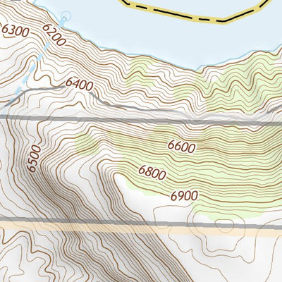 36107NW Page 46 Navajo Reservoir Topo Preview 3