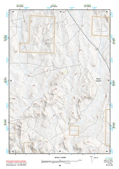 36107NW Page 51 Navajo Reservoir Topo Preview 1