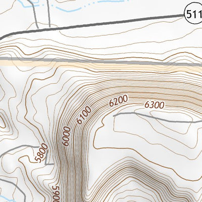 36107NW Page 54 Navajo Reservoir Topo Preview 2
