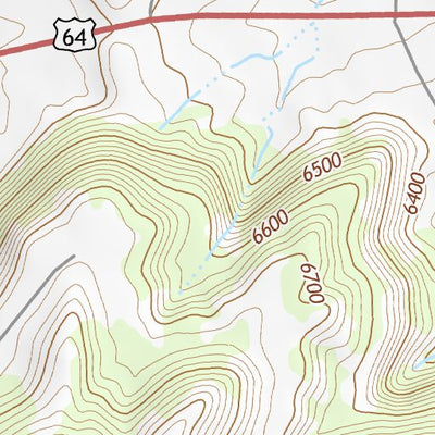 36107NW Page 57 Navajo Reservoir Topo Preview 3