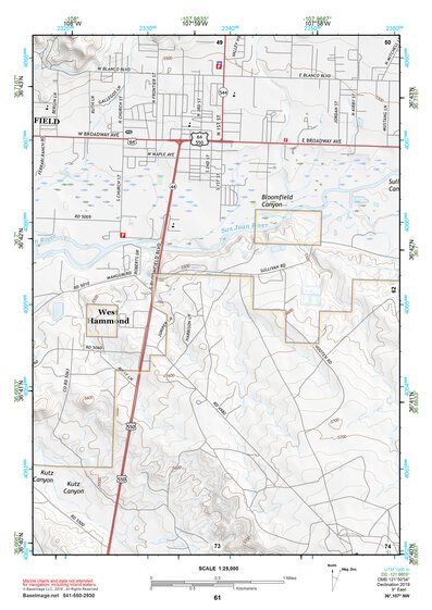 36107NW Page 61 Navajo Reservoir Topo Preview 1