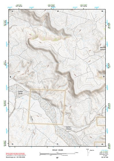 36107NW Page 67 Navajo Reservoir Topo Preview 1