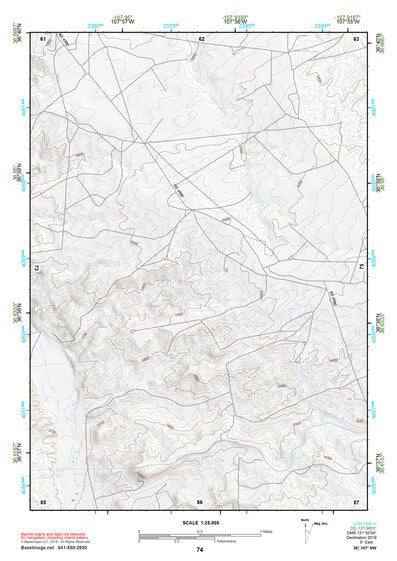 36107NW Page 74 Navajo Reservoir Topo Preview 1