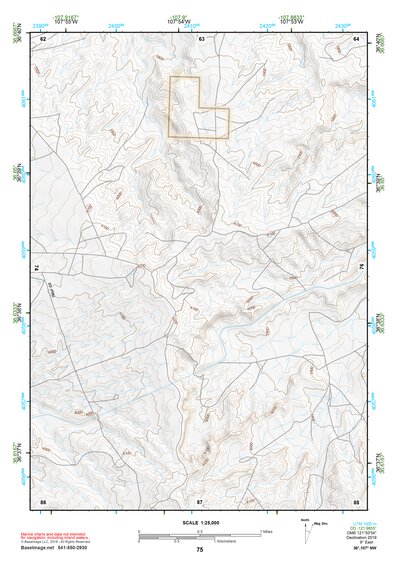 36107NW Page 75 Navajo Reservoir Topo Preview 1