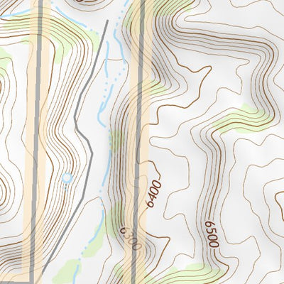 36107NW Page 84 Navajo Reservoir Topo Preview 2