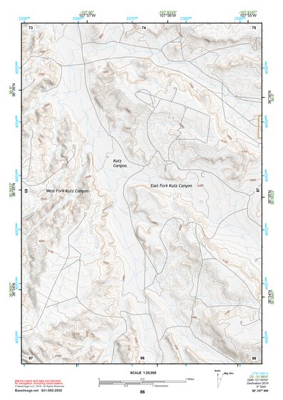 36107NW Page 86 Navajo Reservoir Topo Preview 1