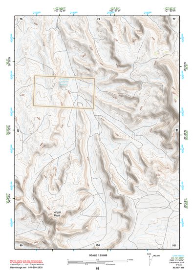 36107NW Page 88 Navajo Reservoir Topo Preview 1