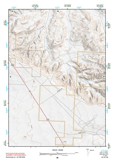 36107NW Page 98 Navajo Reservoir Topo Preview 1