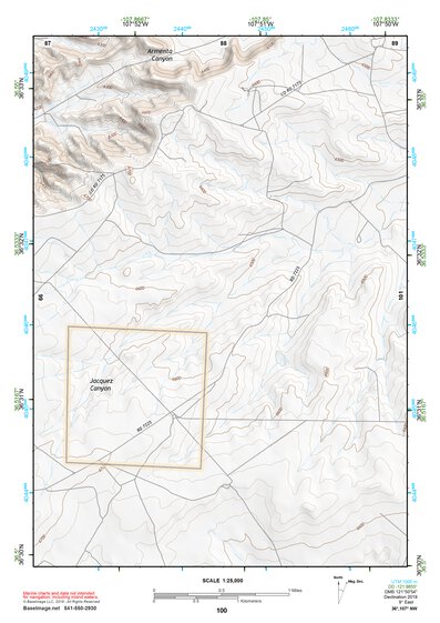36107NW Page 100 Navajo Reservoir Topo Preview 1