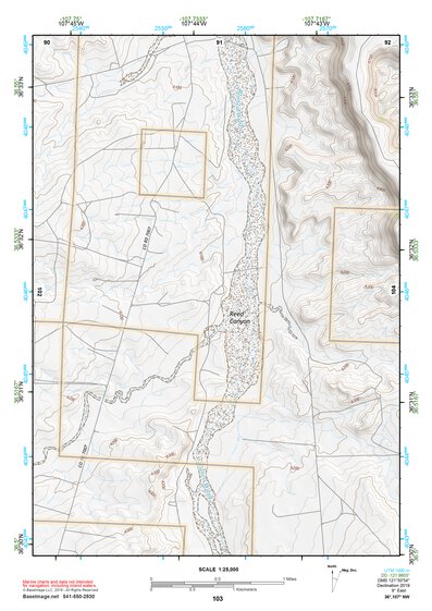36107NW Page 103 Navajo Reservoir Topo Preview 1