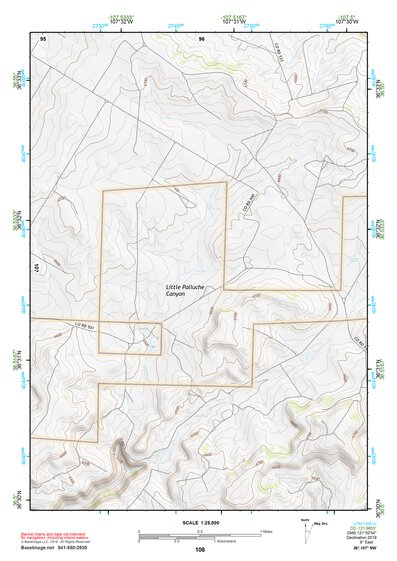 36107NW Page 108 Navajo Reservoir Topo Preview 1