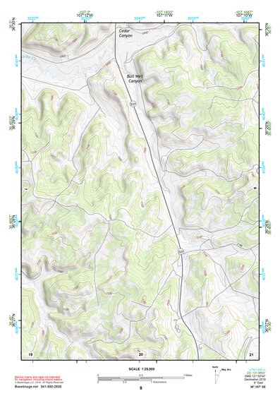 36107SE Page 8 Chaco Canyon Topo Preview 1