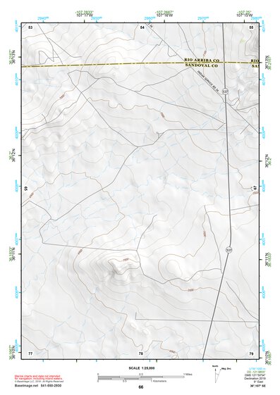 36107SE Page 66 Chaco Canyon Topo Preview 1