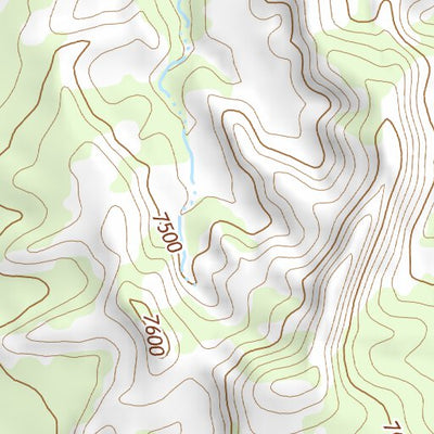 36107SE Page 72 Chaco Canyon Topo Preview 3