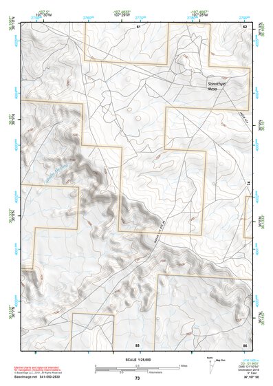 36107SE Page 73 Chaco Canyon Topo Preview 1