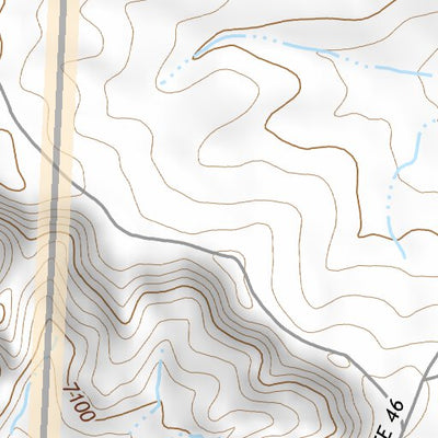 36107SE Page 73 Chaco Canyon Topo Preview 2