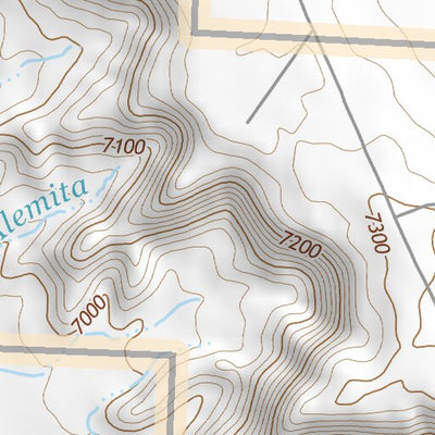 36107SE Page 73 Chaco Canyon Topo Preview 3