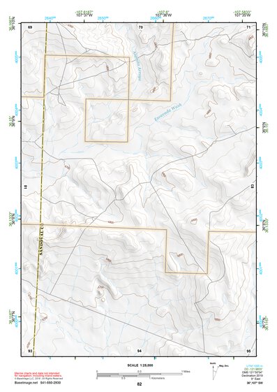 36107SW Page 82 Chaco Canyon Topo Preview 1