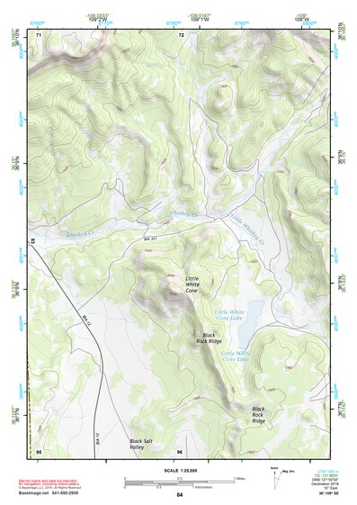 36109SE Page 84 Canyon De Chelly Topo Preview 1