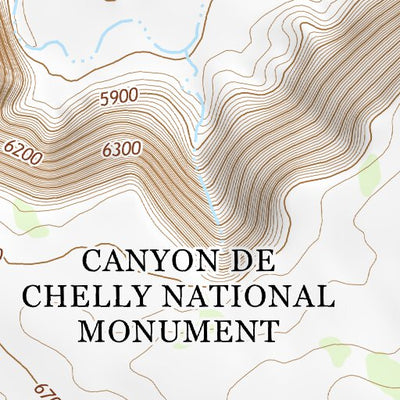 36109SE Page 87 Canyon De Chelly Topo Preview 3