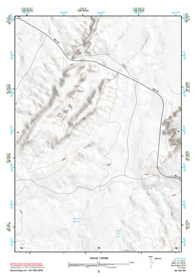 36109SW Page 3 Canyon De Chelly Topo Preview 1