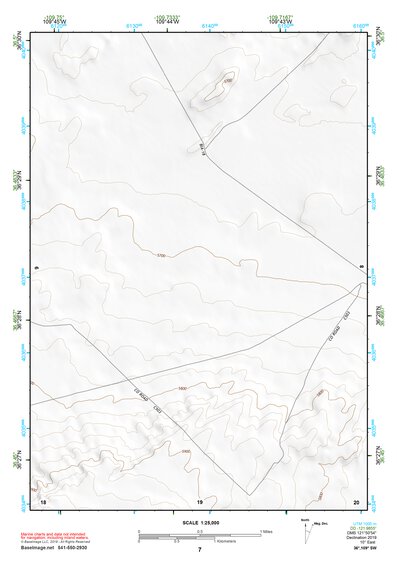36109SW Page 7 Canyon De Chelly Topo Preview 1