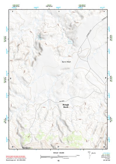 36109SW Page 15 Canyon De Chelly Topo Preview 1