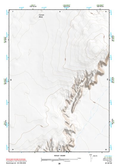 36109SW Page 20 Canyon De Chelly Topo Preview 1