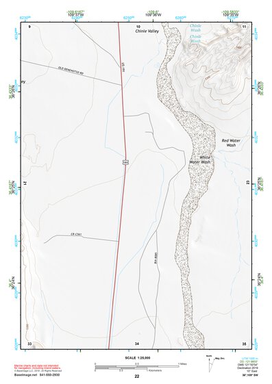36109SW Page 22 Canyon De Chelly Topo Preview 1