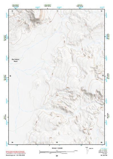36109SW Page 23 Canyon De Chelly Topo Preview 1