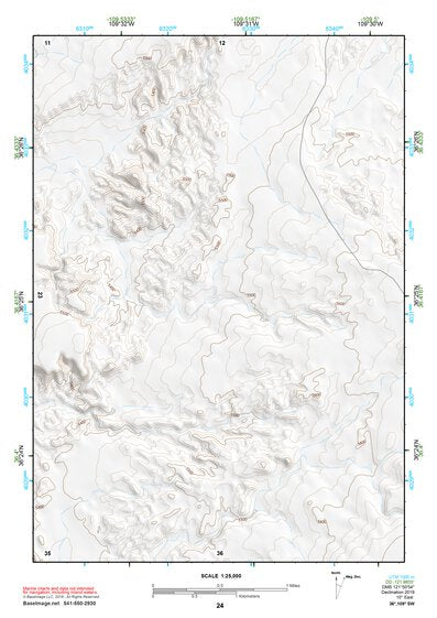 36109SW Page 24 Canyon De Chelly Topo Preview 1
