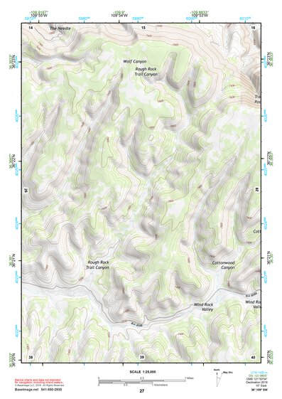 36109SW Page 27 Canyon De Chelly Topo Preview 1