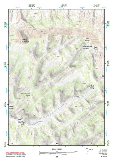 36109SW Page 28 Canyon De Chelly Topo Preview 1