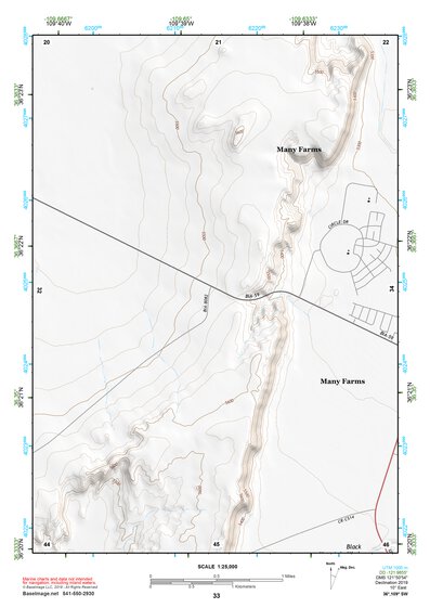 36109SW Page 33 Canyon De Chelly Topo Preview 1