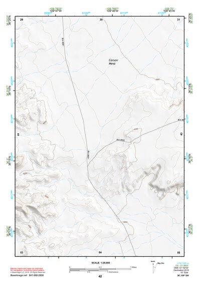 36109SW Page 42 Canyon De Chelly Topo Preview 1