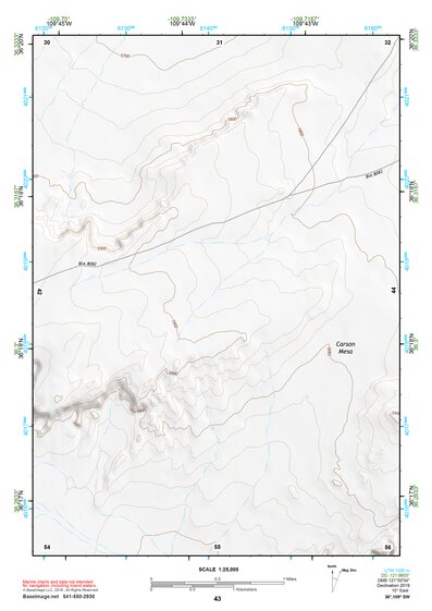 36109SW Page 43 Canyon De Chelly Topo Preview 1