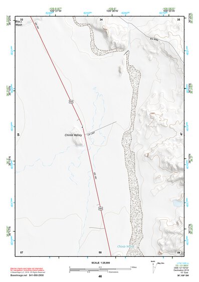 36109SW Page 46 Canyon De Chelly Topo Preview 1