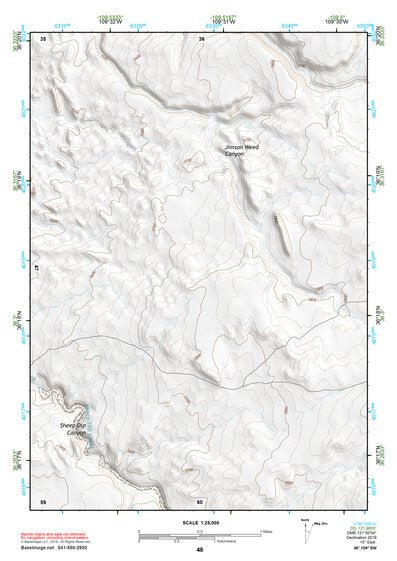 36109SW Page 48 Canyon De Chelly Topo Preview 1