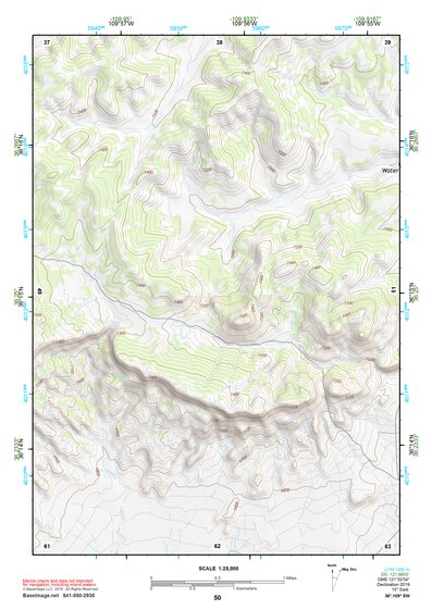 36109SW Page 50 Canyon De Chelly Topo Preview 1