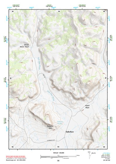 36109SW Page 51 Canyon De Chelly Topo Preview 1