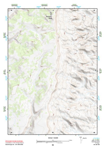 36109SW Page 53 Canyon De Chelly Topo Preview 1