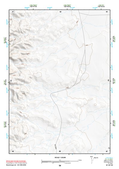 36109SW Page 54 Canyon De Chelly Topo Preview 1