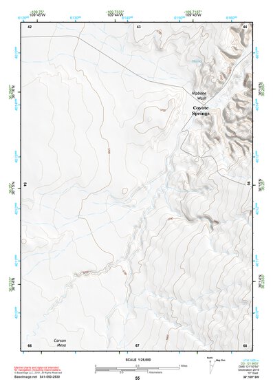 36109SW Page 55 Canyon De Chelly Topo Preview 1